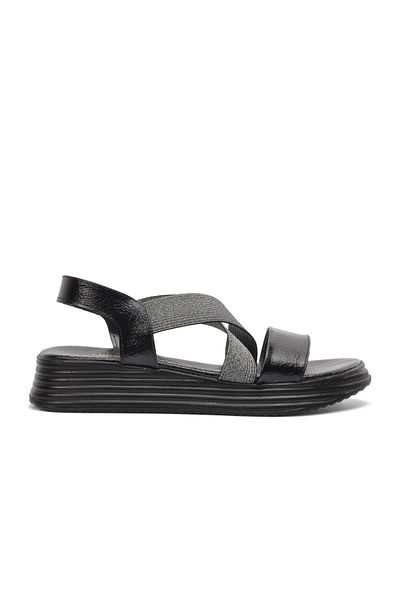 CHOPPER 22110 Black Patent Leather Women's Sandals