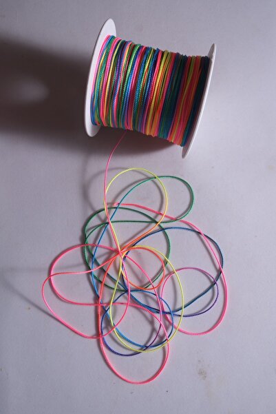 Eskişehir hobi sanat 0,8 mm 100 μέτρα λεπτό σχοινί αλεξίπτωτου Microcord Πολύ...