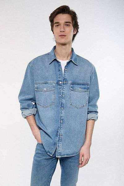 Mavi Ross Lt 90' Denim Ανδρικό Jean πουκάμισο 0210031-82947