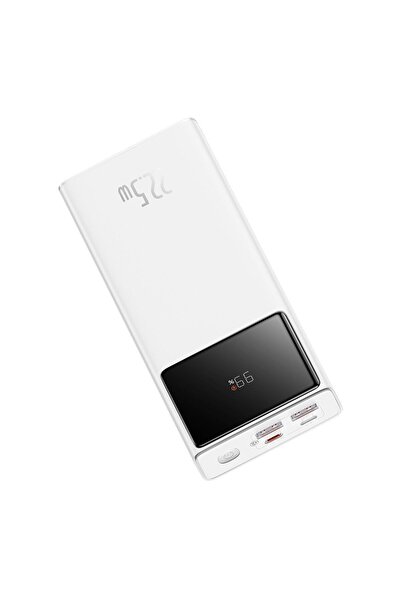 Baseus Star-lord 22.5w 20.000 Mah Dijital Ekranlı Powerbank Beyaz