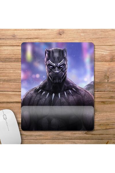 Pixxa Model podloge za miša sa podrškom za zglob Black Panther - 3