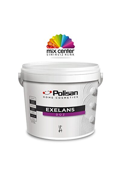 Polisan 15 Lt Exelans Düz Dış Cephe Boyası Beyaz