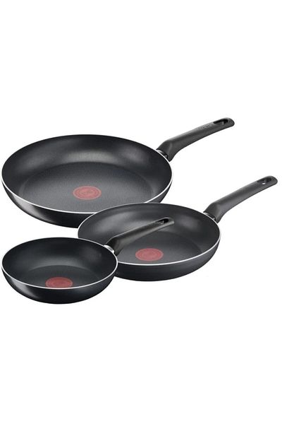 TEFAL Titanium 1x Simplecook Triple Pan Set 20/24/28 Cm