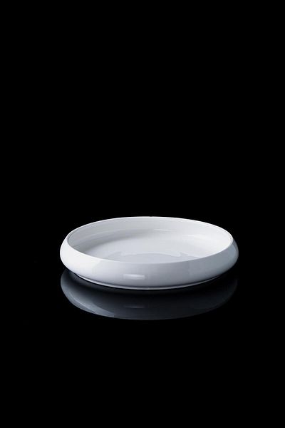 ACAR 18 Cm Bianco Perla Porcelain Round Plate - 1 Piece