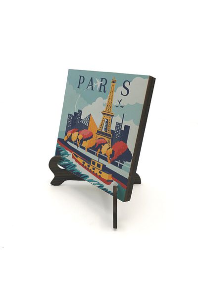 Sadrazam Επιτραπέζια βάση Paris Printed MDF