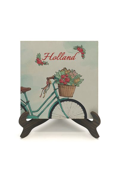 Sadrazam Επιτραπέζια βάση MDF με εμπριμέ εικόνα Holland Biscuit