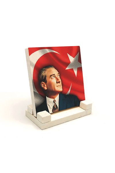 Sadrazam Επιτραπέζια θήκη με στάμπα από φυσική πέτρα