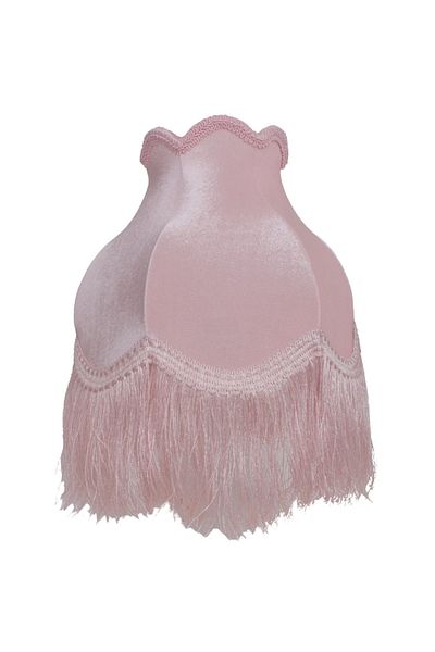 Dekovien Powder Colored Velvet Bedroom - Dim Light Vintage Lampshade AB0803