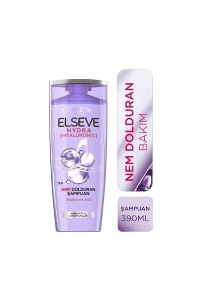 ELSEVE Loreal Paris Hydra Hyaluronic Nem Dolduran Şampuan 390ml