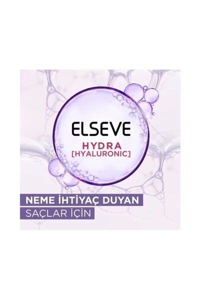 ELSEVE Loreal Paris Hydra Hyaluronic Nem Dolduran Şampuan 390ml