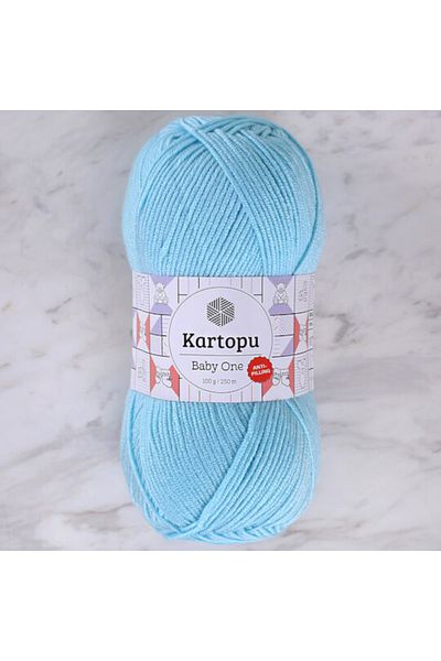 Kartopu Baby One K502 5 τεμαχίων που δεν μουτζουρώνει Baby Floss Blue