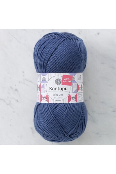 Kartopu Baby One K1533 5 τεμαχίων που δεν μουτζουρώνει Baby Floss Light Navy Blue