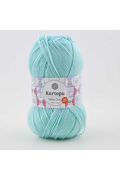 Kartopu Baby One K578 5 τεμαχίων που δεν μουτζουρώνει Baby Floss Mint Green
