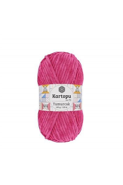 Kartopu Yumurcak K734 5 Τεμάχια Velvet Rope Φούξια