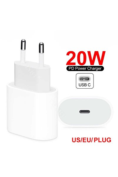2K Original 2koriginal Apple Iphone Tüm Serilere Uyumlu 11/12/13/14 Pro Hızlı Şarj Aleti 20w Güç Adaptörü