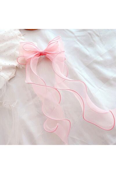 zeynep Z&d Accessory New Season Long Bow Ribbon Automatic Buckle