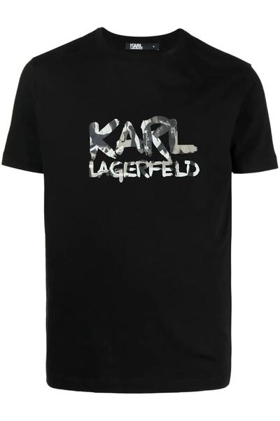 Karl Lagerfeld Logo Print T-shirt