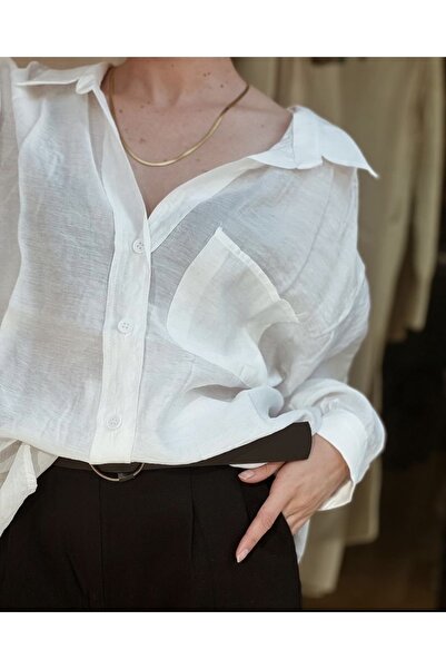 FASTPERY Fast Perry Omzu Düşük Oversize Gömlek