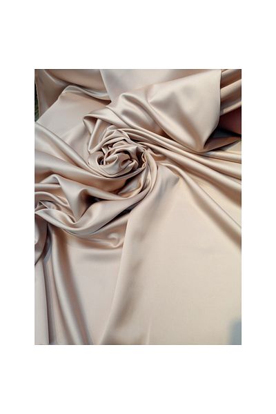 S7V7N EXCLUSIVE Evening Dress Thick Satin Acetate Lycra Does Not Show