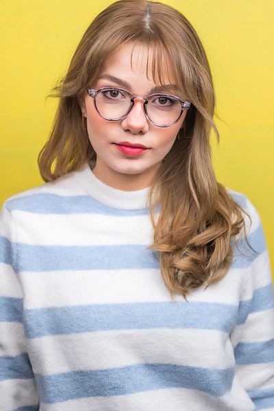 LUNOX Adel Smoked Blue Light Protected Computer Screen Glasses