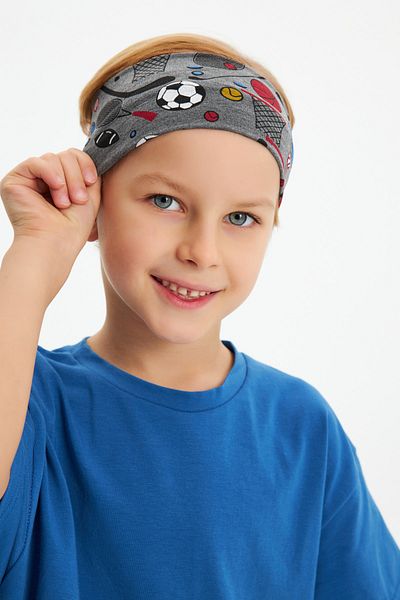 Babygiz Men's Cotton Combed Cotton, Anti-Slip, Anti-Sweat, Ultra Light, Flexible Patterned Hair Band Bandana