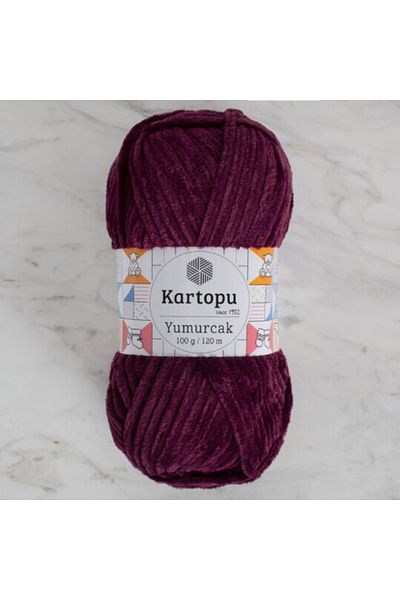 Kartopu Yumurcak K726 5 Τεμάχια Βελούδινη Κορδέλα Μοβ
