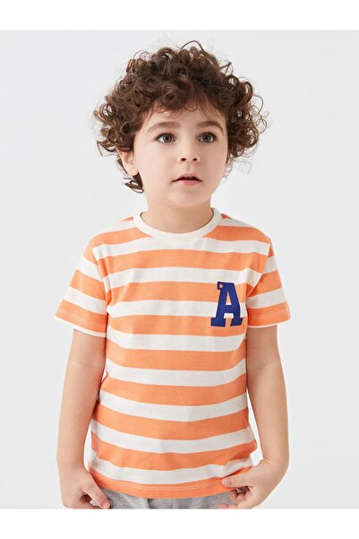 LC Waikiki Lcw Baby Crew Neck Short Sleeve Baby Boy T-Shirt