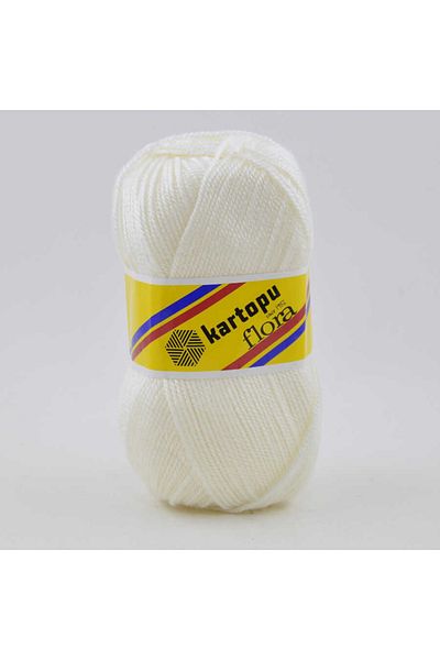 Kartopu Flora K013 5 Τεμάχια Μποτάκια Σχοινί Εκρού