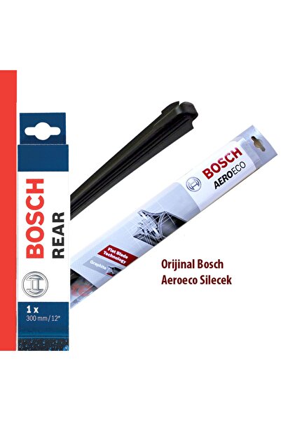 Bosch Fiat Fiorino 2007-2020 Uyumlu Ön Ve Arka Silecek Takımı | Aeroeco Seris...