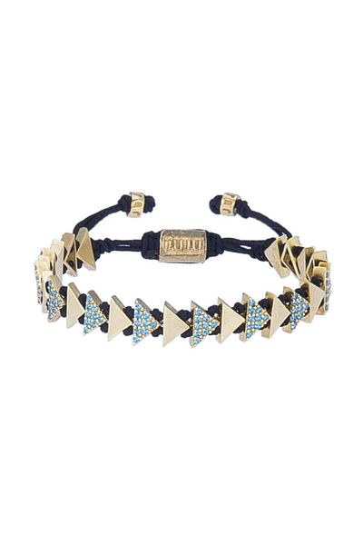 Juju Triangle Bracelet With Stones