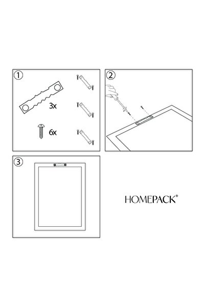 HOMEPACK 3'lü Set Doğal Ahşap Lamine Çerçeveli Klasik Eserler Soyut Vincent Van Gogh 30x40cm 40x60cm Hpn138