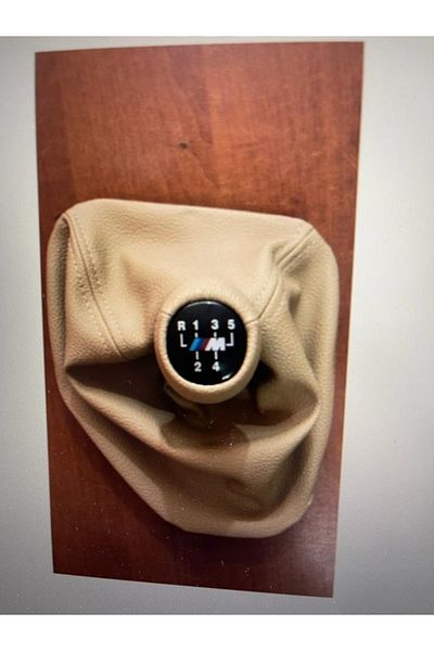 İst-Oto Deluxe Car Bmw E39 Gear Shift Knob + Bellows Complete Set M Model