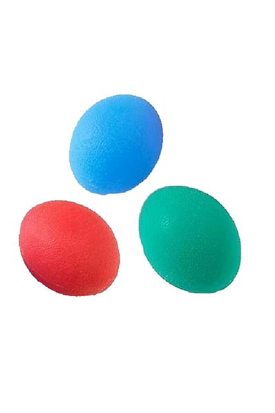 BekLife Set of 3 Color Silicone Stress Ball Hand Exercise Ball Physical Therapy Ball Hand Wrist Finger Strengthening Ball
