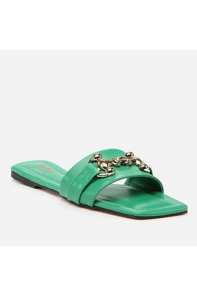 Yaya by Hotiç Green Yaya Women's Slippers