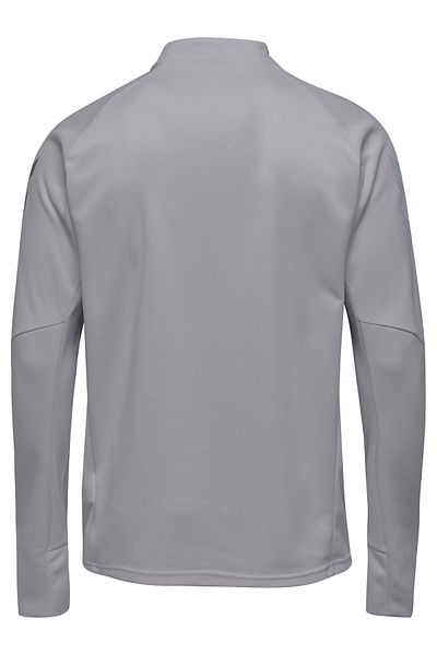 hummel Men Sportswear Fit Brand Logo Training Sweatshirts, Grey Combo