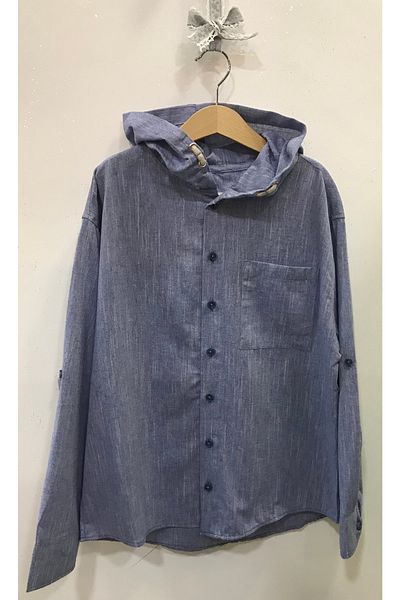 Çikoby Boy's Hooded Shirt