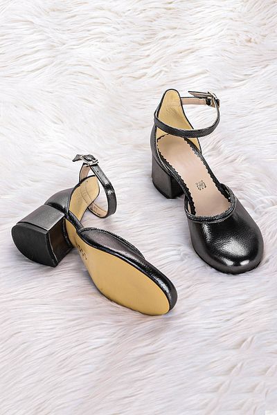 KARAMAZI Copii 771 Chupra Stone Pantofi pentru fete cu sandale cu toc de 5 cm