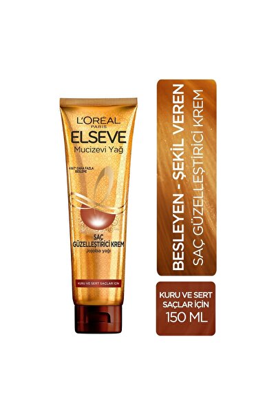 ELSEVE Hydra Şampuan + Serum + Mucizevi Yağ Saç Güzelleştirici Krem Seti - Kuru Ve Sert Saçlar