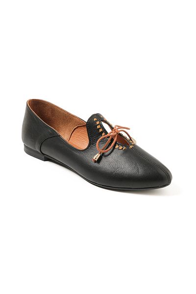 John May Women's / Casual Shoes Mar-23y-150-300 Black Leather