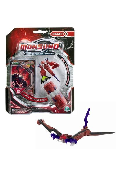 GIOCHI PREZIOSI Monsuno, Licensed Fusion Shadowhornet Figure, Launch Capsule and Game Card
