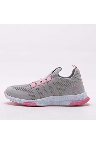 Slazenger Expo Kids Gray Sports Shoes Sa13lf045
