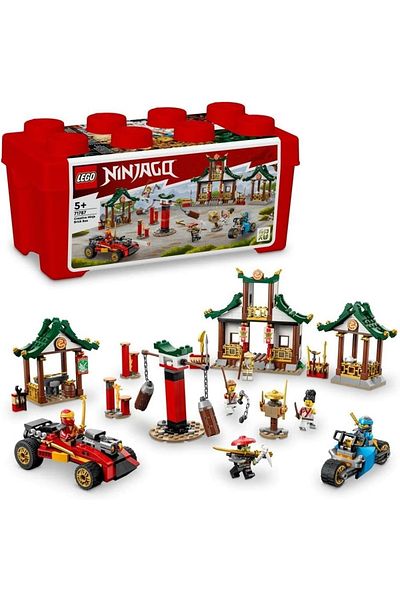 LEGO Ninjago Creative Collar - 71787 Tools & Fighting Box for Kids Ages 5+