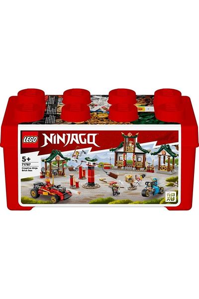 LEGO Ninjago Creative Collar - 71787 Tools & Fighting Box for Kids Ages 5+