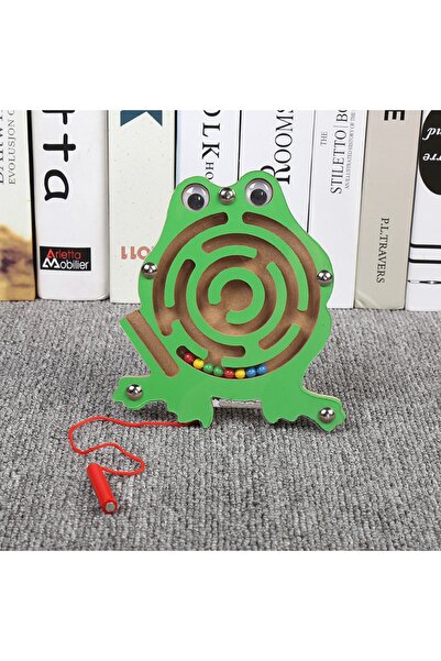 kaan oyuncak لعبة تحريك الكرة المغناطيسية الخشبية