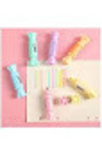 Fosforlu Candy Pen Set 6 Pieces