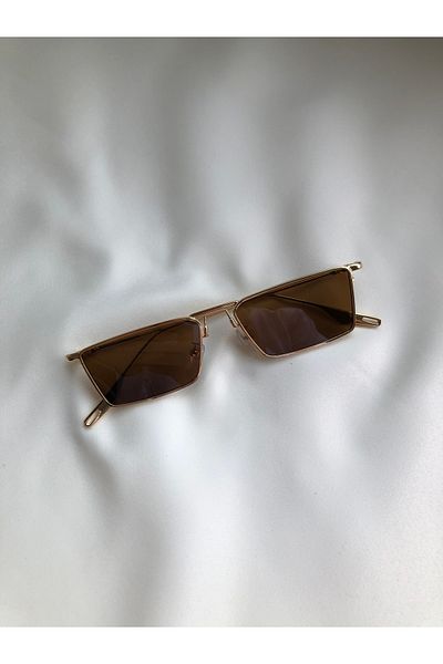 DSN Daisy Brown Unisex Sunglasses UV Protection