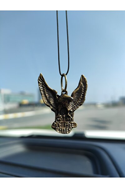 Esey Dizayn Kartal Metal Araba Içi Dikiz Ayna Süsü