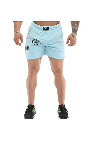 Big Sam Fitness Training Short Cut Blue 1326