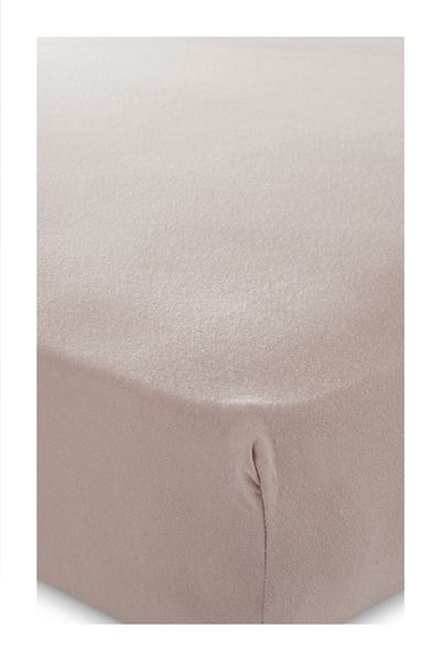 OTHELLO Βαμβακερό σεντόνι Flex Χτενό Βαμβακερό 160x200cm Λιλά