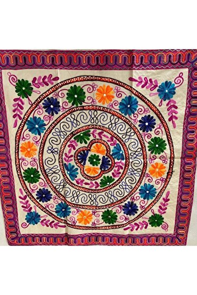 Mrmemo بطانية مربعة بوهيمية بنمط مرقع